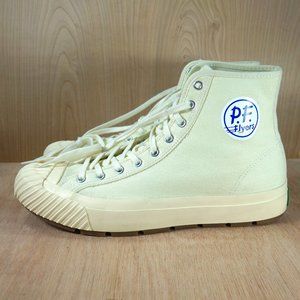 PF Flyers Grounder Hi Top Off White Men's 11
